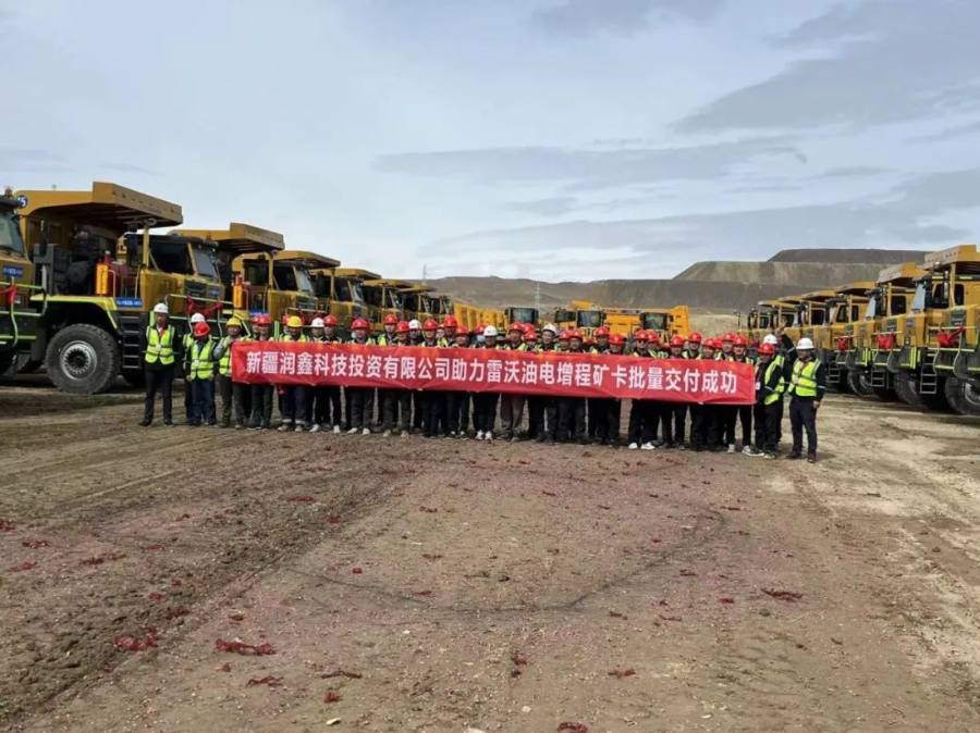 節(jié)能新標(biāo)桿，技術(shù)高集成！雷沃重工新能源礦卡交付新疆大型煤礦！